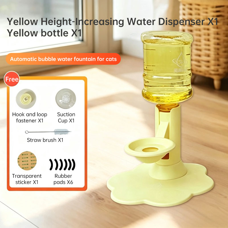 Gravity Cat Water Dispenser | No Electricity, Adjustable Height