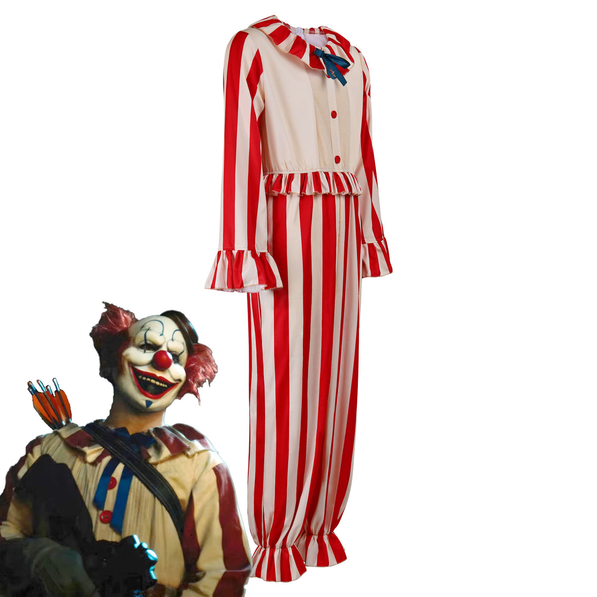 Halloween Clown Costume | Horror Cosplay, Party Outfit