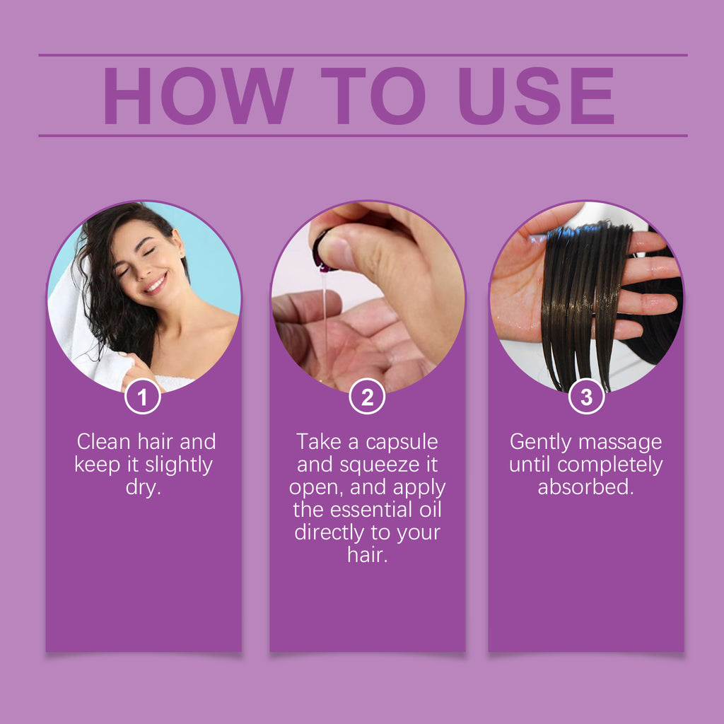 EELHOE Hair Essential Oil Capsules | Scalp Nourishing