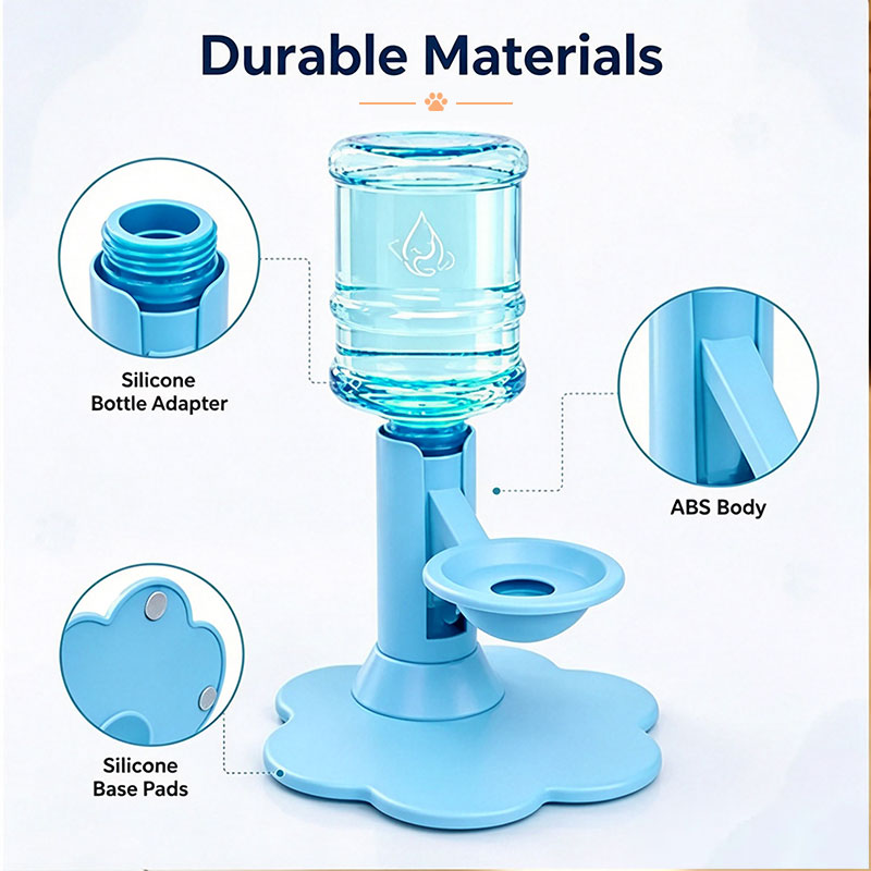 Gravity Cat Water Dispenser | No Electricity, Adjustable Height