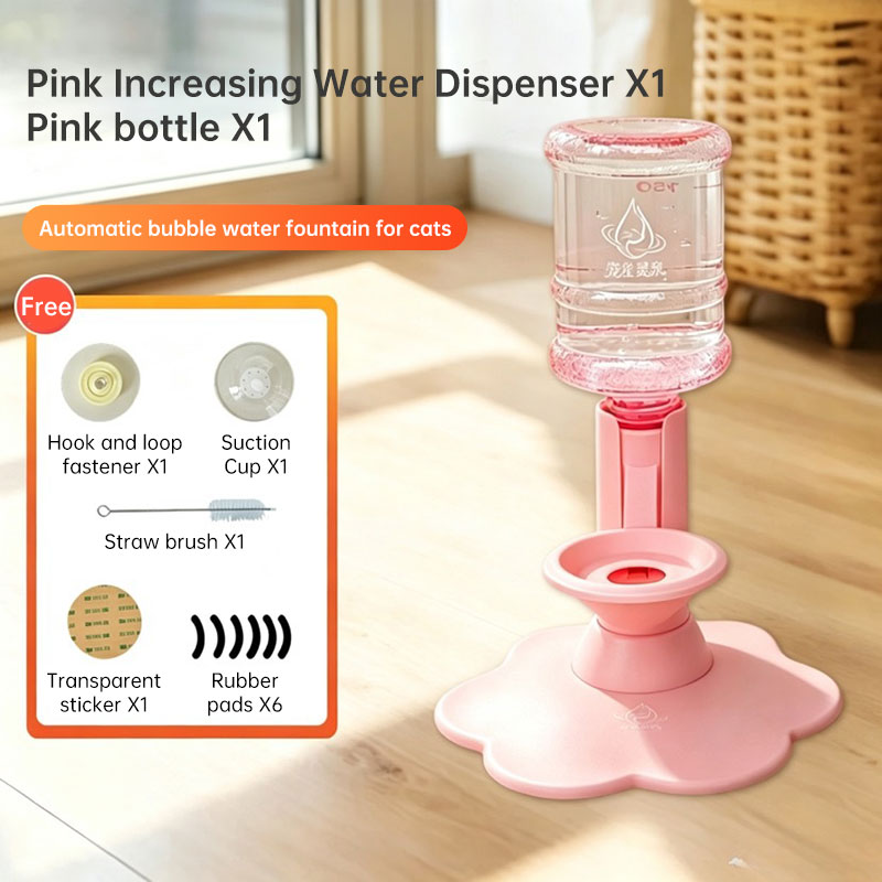 Gravity Cat Water Dispenser | No Electricity, Adjustable Height