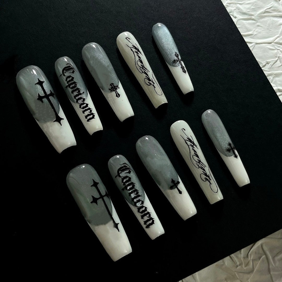 Cross Long Ladder Nail Patch | Nail Repair