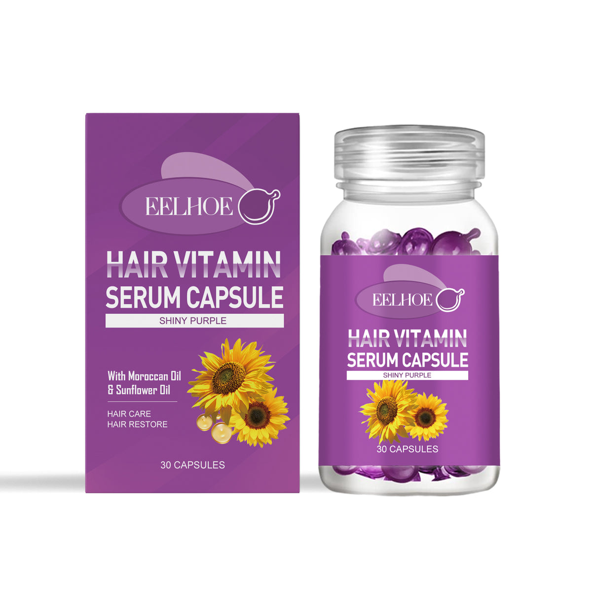 EELHOE Hair Essential Oil Capsules | Scalp Nourishing